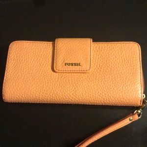 Fossil zipper wallet